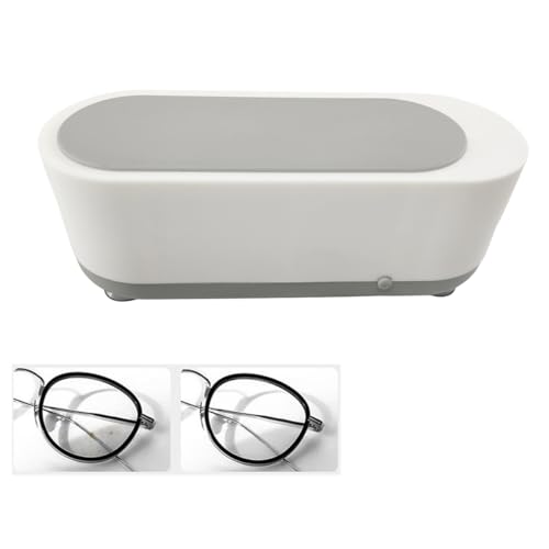 Limpador Ultrassonico Oculos Joias Anel Cordao Acessorios Alta Frequencia Multiuso Limpeza Estojo Po