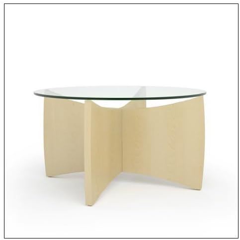 Steelcase Alight Coffee Table by Turnstone, Veneer Color = Clear Maple
