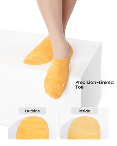 Image of IDEGG No Show Socks Women 10 Pairs Low Cut Anti-Slid Novelty Athletic Casual Invisible Liner Socks