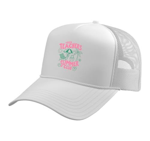 Tired Teachers Summer Club Beach Relaxation Last Day School Trucker