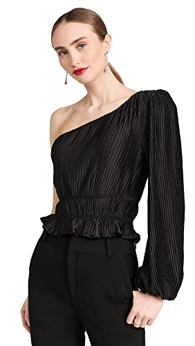 ASTR the label Women's Zona Top, Black, M