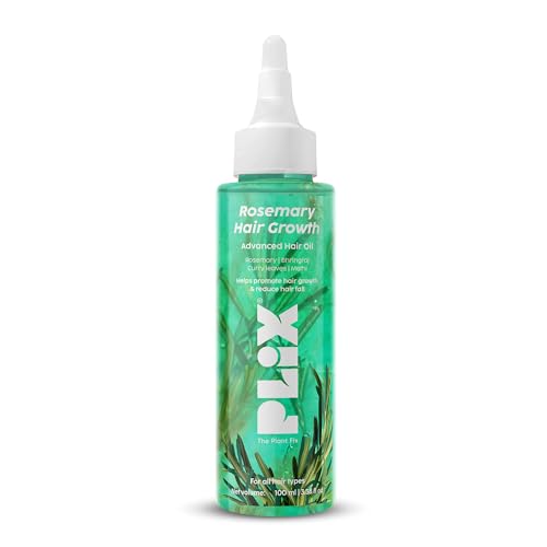 PLIX - THE - PLANT FIX Rosemary Hair Growth Advanced Hair Oil | With Rosemary & Bhringraj Extract l Reduces Hair Fall 100ml