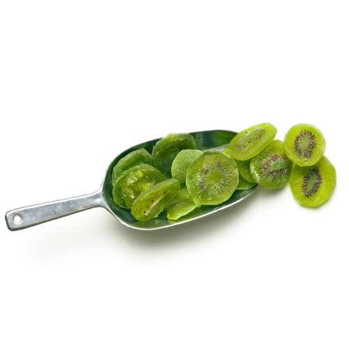 1001 Frucht Kandierte Kiwi Scheiben 250 g leicht geschwefelt I Aromatische Kandierte Früchte I Premium Trockenfrüchte Kiwi als gesunder Früchte Snack Müslifrüchte Knabberei