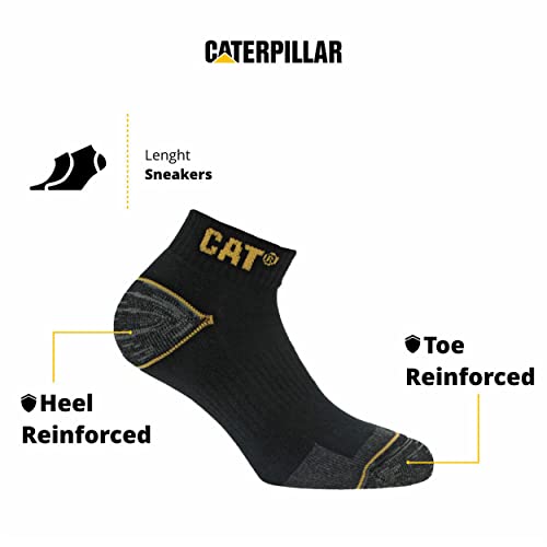 CAT 6 Pairs Caterpillar Men's Works Socks