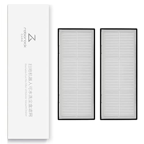 Originele Roborock S7/S7 Maxv/S7 Maxv Ultra accessoires, wasbare HEPA- filters, verpakking van 2 stuks