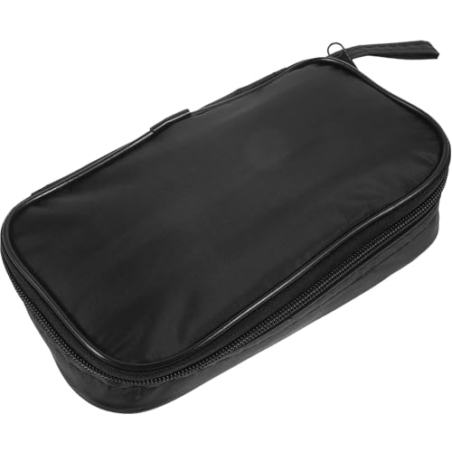 Beavorty Bolsa de Herramientas Multifunción Protección contra Desgaste para Multímetro y Diseño Portátil de Tela Negra para Almacenamiento Seguro