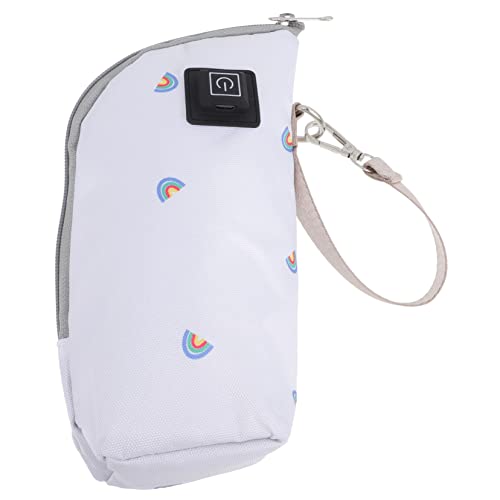 KOMBIUDA 哺乳瓶断熱バッグ 哺乳瓶ヒーターバッグ 哺乳瓶カバー ボトルバッグ 哺乳瓶スリーブ Usb哺乳瓶ウォーマー 旅行用ボトルウォーマー 母乳ミルクウォーマー 断熱哺乳瓶バッグ 哺乳瓶ウ