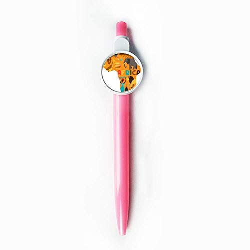 Stylo à bille rétractable Afrique idéal pour sublimer vos notes de bureau