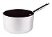 Pentole Agnelli ALSA105S20 Casseruola Alta con Manico, Alluminio, Argento, 20 cm