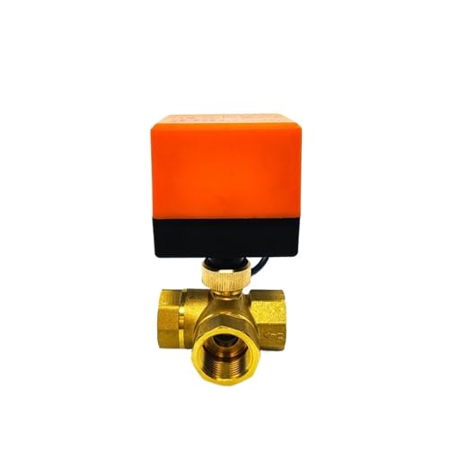 Vanne à bille électrique en laiton 3/4 durable avec motorisation robuste DC12V - 4