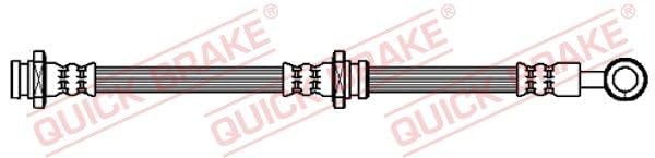 QUICK BRAKE 50.881 Latiguillo de freno EJE DELANTERO, DERECHA Longitud: 430mm Compatible con HYUNDAI TUCSON JM, KIA SPORTAGE JE, KM