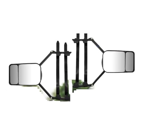 Miroir de remorquage angle mort convexe pour sécuriser les trajets en caravane