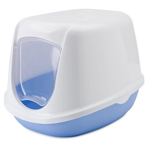 Lettiera coperta per gatti doccia – Vassoio di iniziazione per gatti – 44,5 x 35,5 x 32 cm – lettiera per gatti