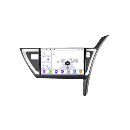 Pantalla Carplay para Toyota INNOVA con Navegación Mapas y Cámara de Aparcamiento