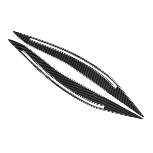 BABIBAOBEI Carbon Fiber Headlight Decoration Eyebrows Lids Spoiler Bodykit Multiple Color Option None Damage Installation For F10 Car Detailing BABIBAOBEI Carbon Fiber Headlight Decoration Eyebrows Lids Spoiler Bodykit Multiple Color Option None Damage Installation For F10 Car Detailing
