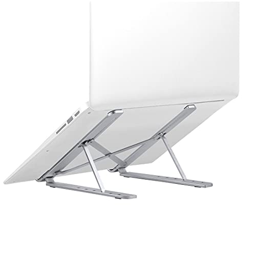 Soporte plegable para laptop de aluminio ventilado ajustable miniatura 3