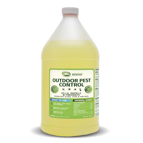 Mosquito Magician Ready to Use Liquid Solution – Kills Mosquitoes, Fleas &...