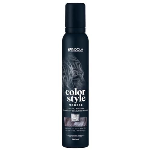 Indola Color Style Mousse Anthrazit 200 ml