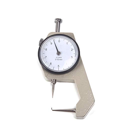 Calibrador de grosor dental Annhua rango 0-10mm metal miniatura 1