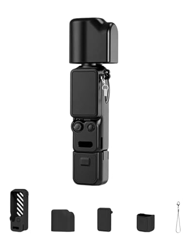 For DJI Osmo Pocket 4 �P�[�X �ی�J�o�[�yYAJOJO�z�����h�~ �ϋv�� �ϏՌ� �h�o ����~�� �L�Y�h�~ �w��h�~ �S�ʕی�(�u���b�N)
