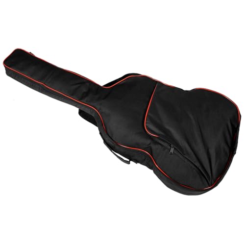 BESTonZON 41-inch Waterproof Oxford Guitar Bag Electric Guitar Case Musical Instrument Carry Bag Extra Storage Compartment for Accessories Handheld Carrying for Men Women