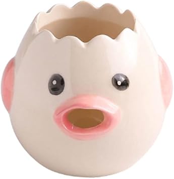 Egg White Yolk Separator Kitchen Egg Separator Yolk Separator Cute Egg Filter Egg Separator Creative Kitchen Tool Household Pink