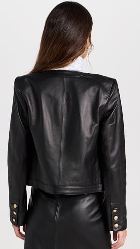 L'AGENCE Women's Jayde Collarless Jacket3