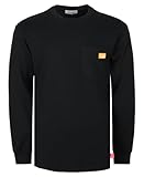 Titicaca FR Shirts Flame Resistant T Shirts 100% Cotton Men's Pre-Washed Black Fire Retardant T-Shirts