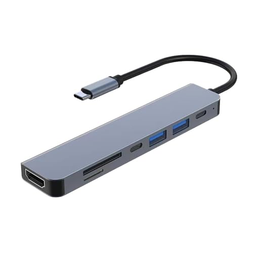 Hub USB C HDMI 4K multiprise type C dock station de charge universelle pour PC portable