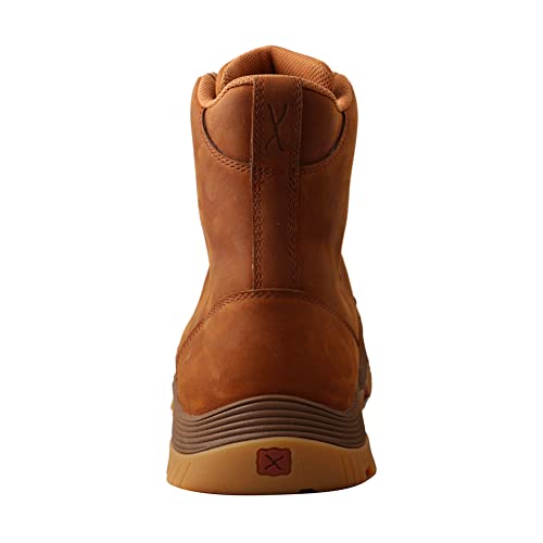 Image of Twisted X Men's 6 inch Work Oblique Toe Boot with CellSole comfort footbed