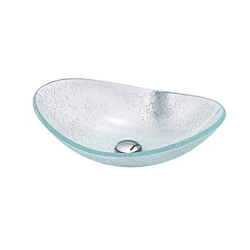 Pufahau Glas Waschbecken Bootsform