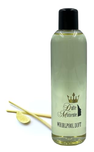 Dufte Momente | Whirlpool Duft 260ml | Lemongras | mit naturreinen und natürlichen ätherischen Ölen | kein Schaum | vegan und ohne Tierversuche