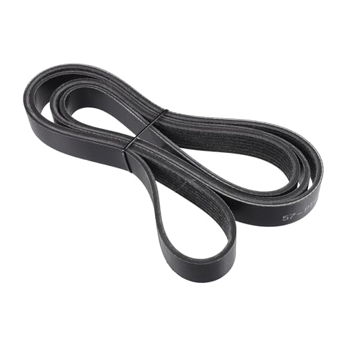 Hihaha No.31110RWK003 Serpentine Belt for Honda CR-V 2007-2011 / Inner Serpentine Drive V-Ribbed Belt/Durable EPDM / 1 Pcs Black