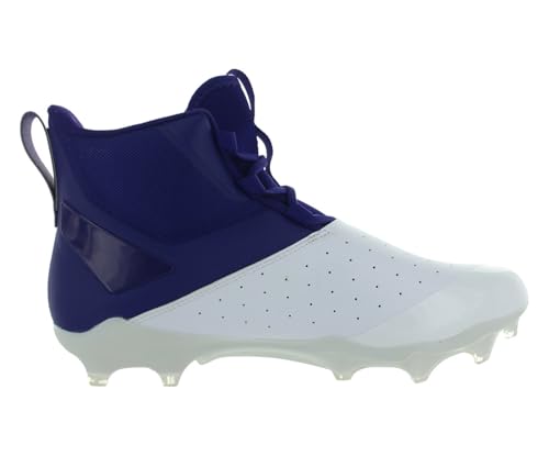 Image of adidas Adizero Chaos Unisex Shoes Size 8.5, Color: Team College Purple /Footwear Chalk White /Pure White