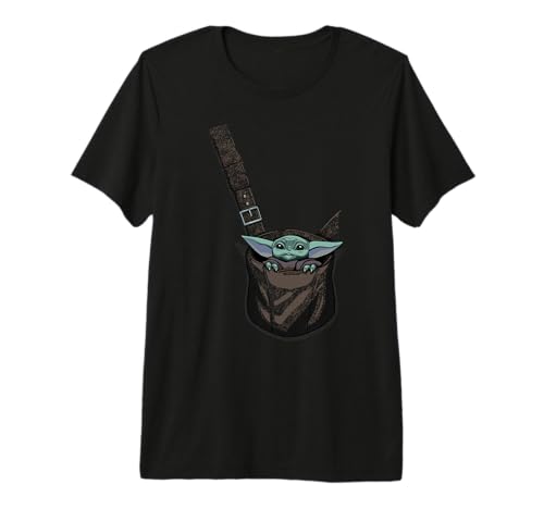 T-shirt Grogu Baby Pouch Star Wars The Mandalorian premium pour fan