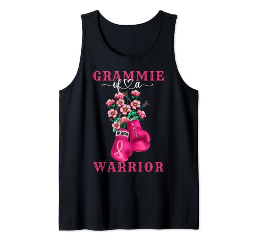 Grammie Of A Warrior Breast Cancer Support Squad Débardeur