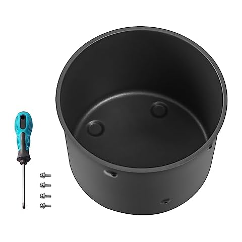 Air Fryer Basket for Ninja AF160 AF161 AF161C AF161NP AF162,Air Fryer Accessories and Replacement Parts,5.5QT Capacity Cover