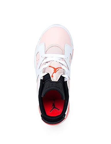 Little Kid's Jordan 6 Retro Low White/Atmosphere-Infrared 23 (DV3528 102) - 11.54