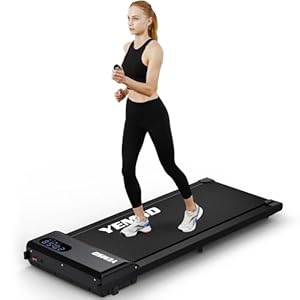 Yemsd Walking Pad Treadmill, 2.25HP Under Desk Treadmill for Home Office Walking Treadmill with LED Display,Remote Controller