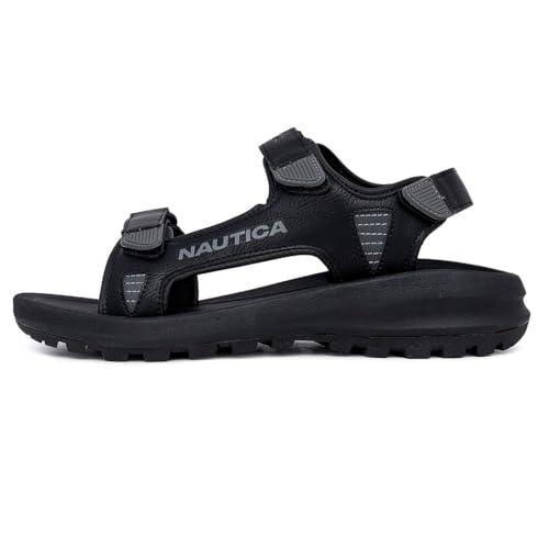 Nautica Men's Athletic Sport Sandals – Adjustable Strap, Comfortable Open-Toe Hiking & Walking Sandals with Cushioned Sole2