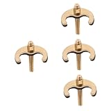 SOESFOUFU 4sets Horseshoe Fastening Kit for Water Faucet Installation Fastener Nut Tool for Kitchen Bathroom Sinks Complete Faucet Repair