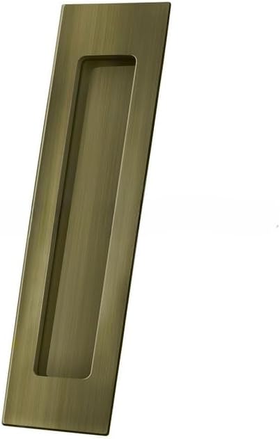 Deltana Fp7178u5 Pocket & Sliding Door Rectangular Flush Pull, Antique Brass