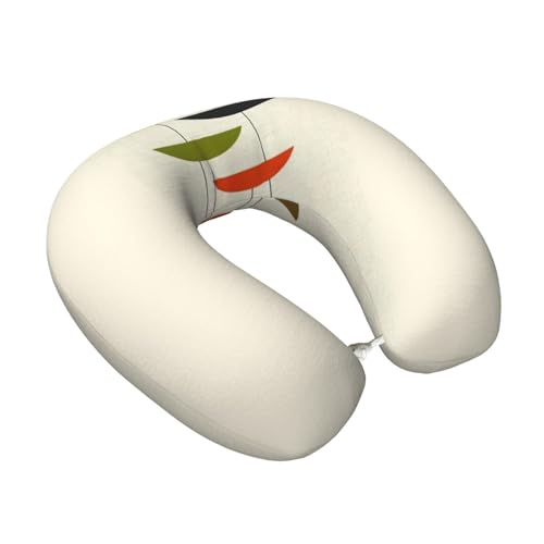 Almohada cuello en U espuma viscoelástica 25x30 cm miniatura 2