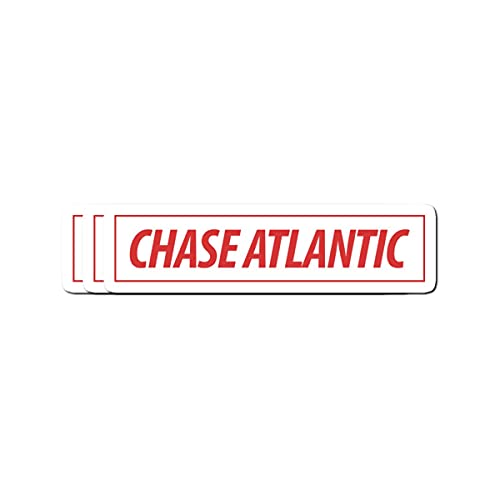 Stickers Pack 3, Vinyl Sticker for Adults Chase Laptop Atlantic Journaling Bike Kids Teens for Bumper Car Water Bottle Luggage Guitar Skateboard (3pcs/Pack)