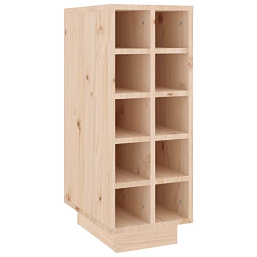 vidaXL Armoire à Vin Casier à Bouteilles Porte-Bouteille Étagère à Vin Stockage Rangement...