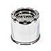 Method Race Wheels Center Cap, Push Through, Chrome