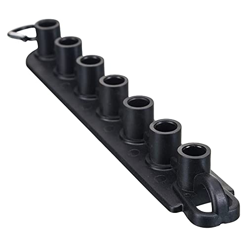 Lizusidtsy Pressure Washer Nozzle Holder, Holds 7 Nozzle Tips with 1/4 Inch Quick Connect(Without Nozzles)