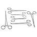TeckMed - Ultimate Hemostat Set, 6 Piece Ideal for hobby tools, electronics, fishing and taxidermy