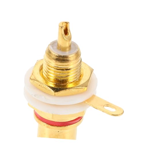 Conectores de Audio para Cables de Altavoz SHINEOFI Adaptadores de Panel 3
