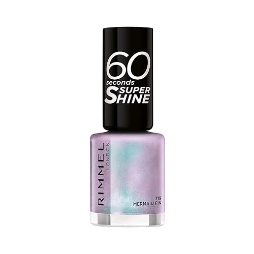Rimmel 60 Seconds Super-Shine Nail Polish, 8ml, Mermaid Fin